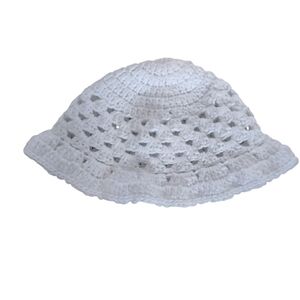 Crochet Bucket Hat Toddler Size 1-3 Cottagecore Boho 90s Y2K Bohemian Vacation